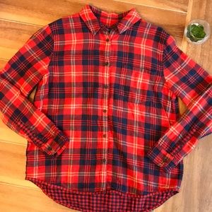 🔥 Madewell Plaid Button Down